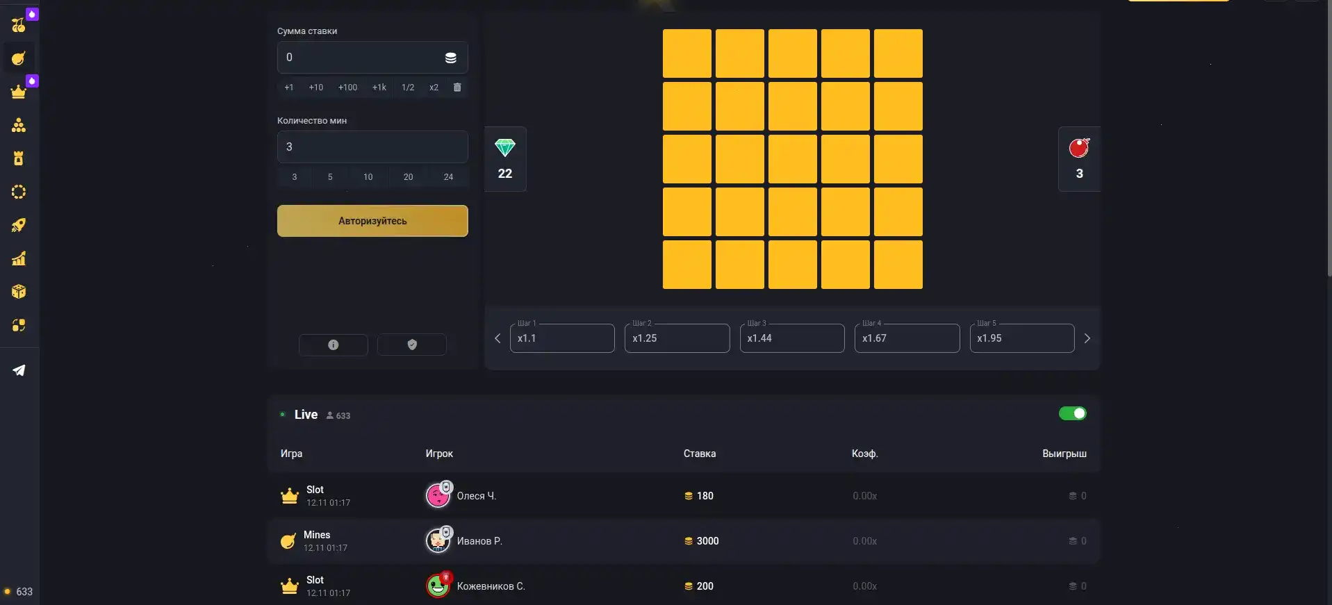 Графика провайдера Magenta dragon jackpot